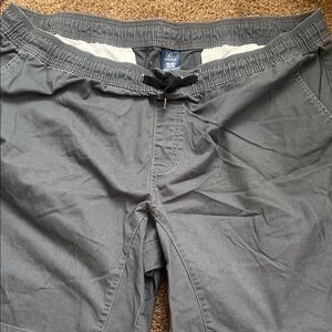 George Black and Navy Drawstring Waist Shorts